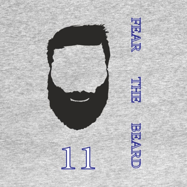 EDELMAN FEAR THE BEARD SHIRT by Jarcure